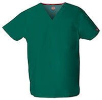 Dickies Unisex EDS Signature V-Neck Scrub Top Sz S-5X (6 Colors)