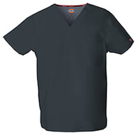 Dickies Unisex EDS Signature V-Neck Scrub Top Sz S-5X (6 Colors)