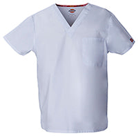 Dickies Unisex EDS Signature V-Neck Scrub Top Sz S-5X (6 Colors)