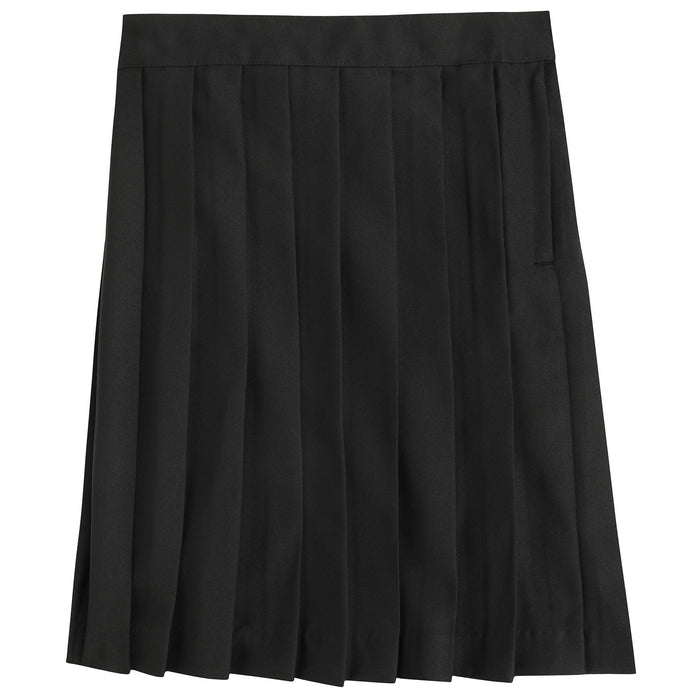 Below the Knee Pleated Skirt Plus Sizes (2 Colors)