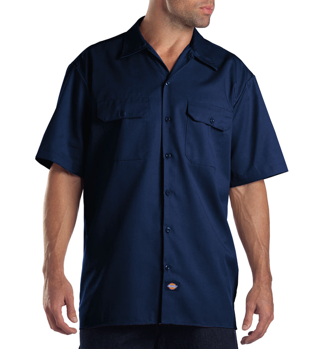 3x short sleeve dress shirts Allsense Men's Regular-Fit Short-Sleeve Dress Shirt, Khaki, 3X-Large