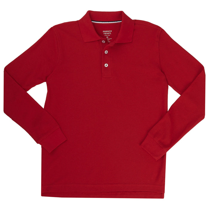 Long Sleeve Pique Polo Sz XS-XXL (5 Colors) — Brady's This Is It