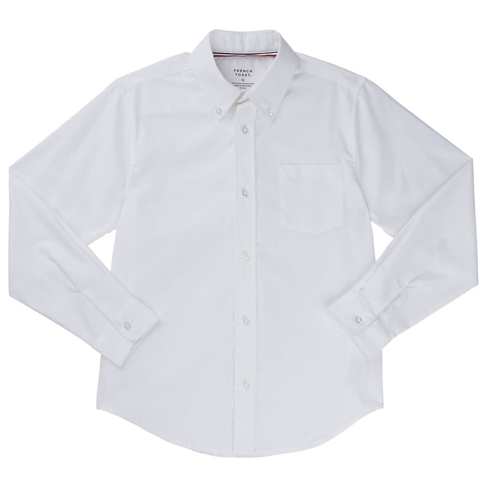 Long Sleeve Oxford Shirt Husky Sizes (1 Color)