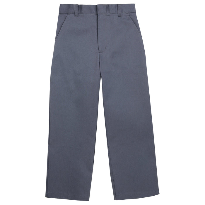 Double Knee Pant (Modern Fit) Flat Front Slim & Husky Sizes (4 Colors) —  Brady's This Is It Stores